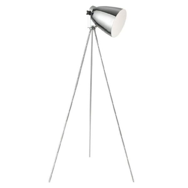 Study Steel Floor Lamp In Chrome